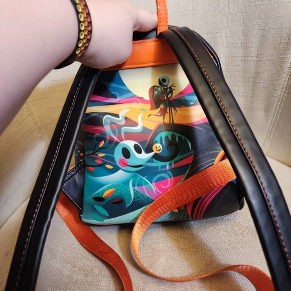 Loungefly Disney Nightmare Before Christmas Simply Meant To Be Backpack - Picture 2 of 4